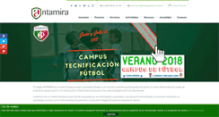 Desktop Screenshot of colegioantamira.com
